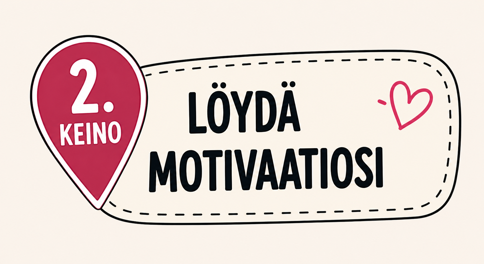 2. keino – Löydä motivaatiosi