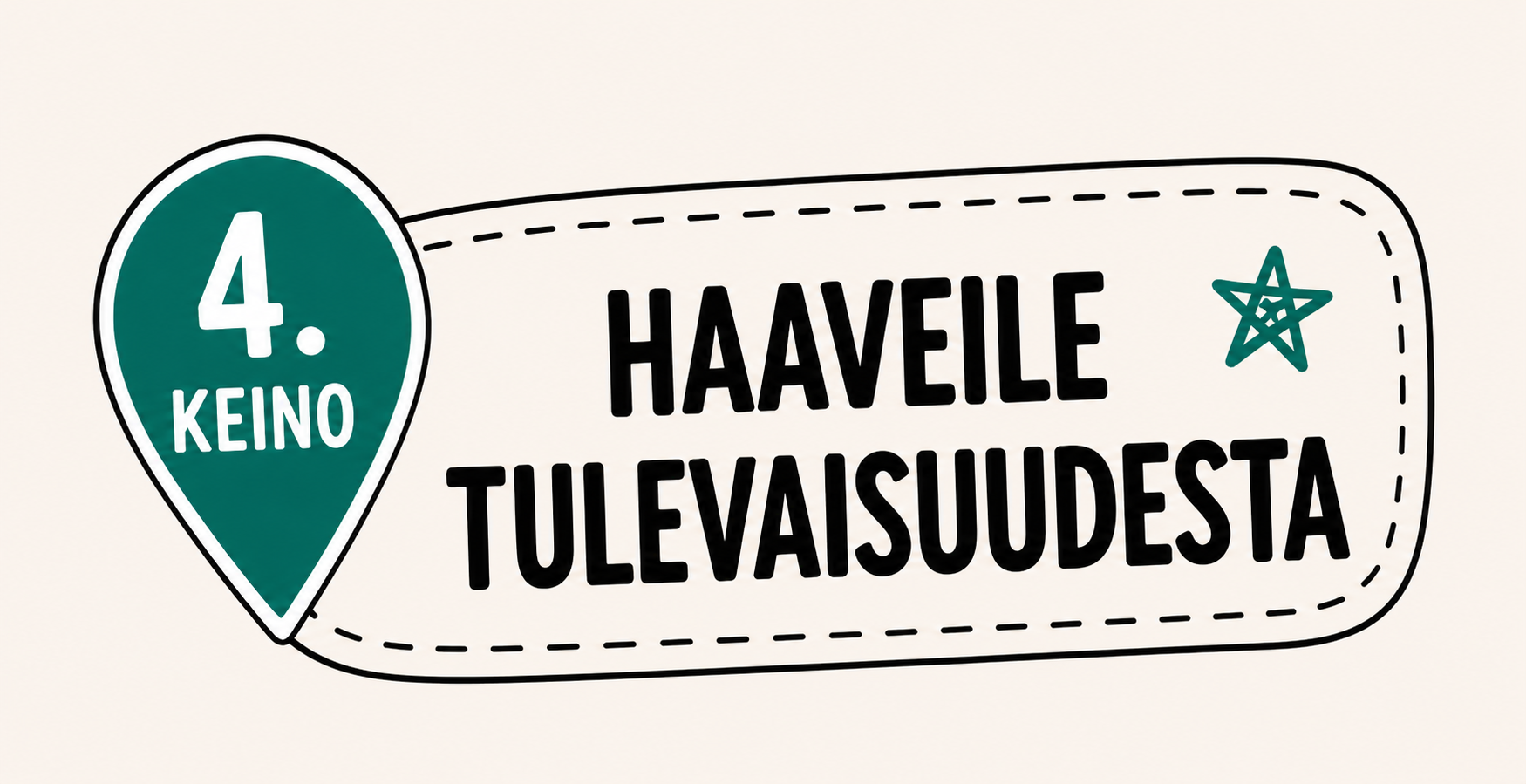4. keino – Haaveile tulevaisuudesta